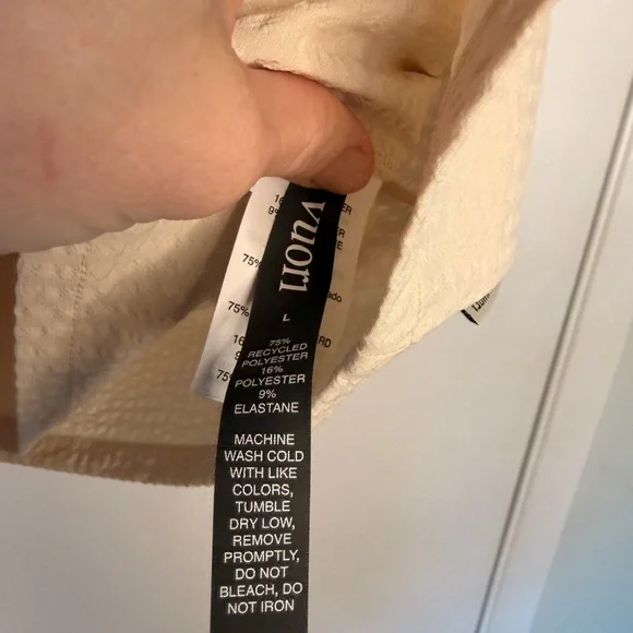 Vuori villa textured tank top - Picture 3 of 4